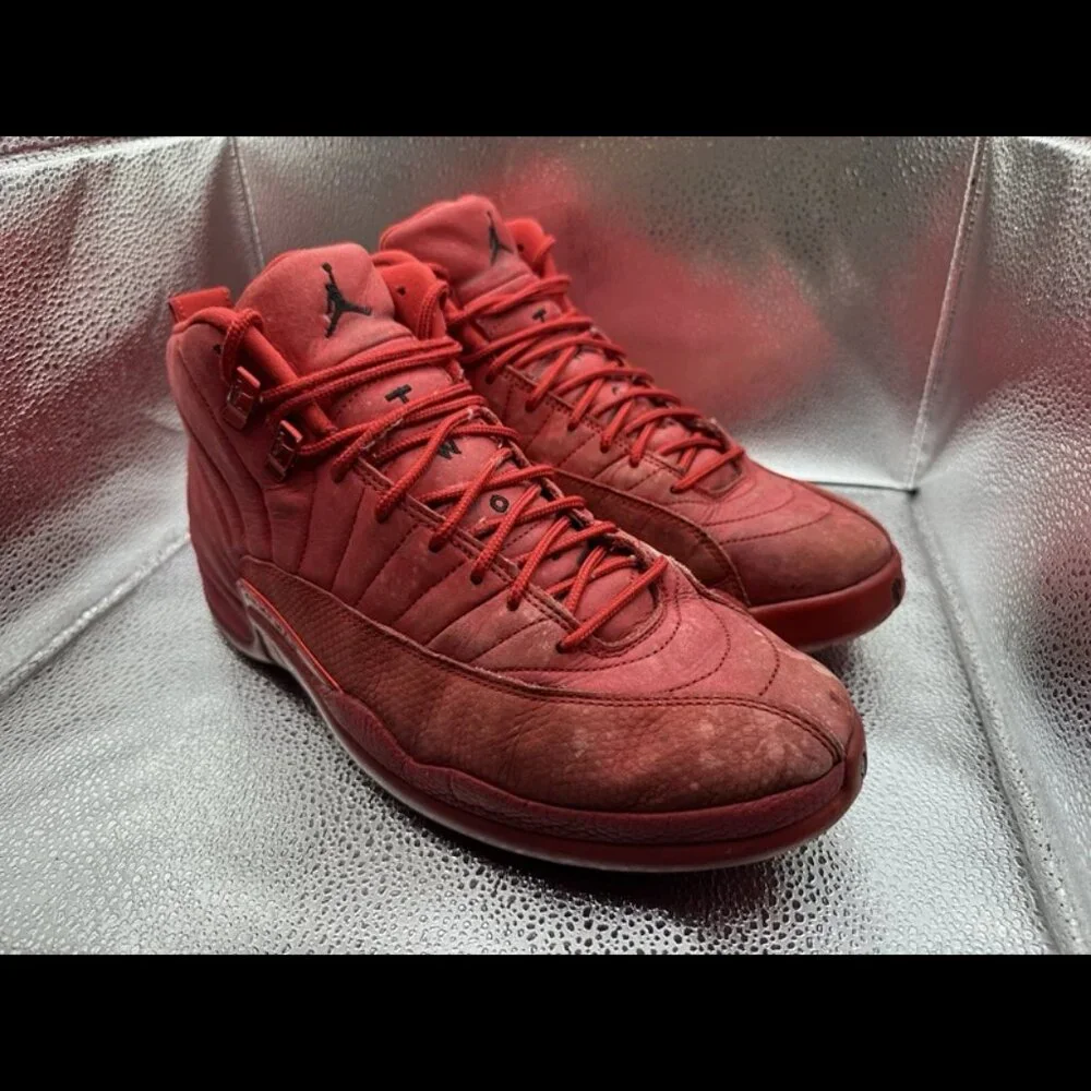 RARE 🚀 Size 10.5 - Nike‎ Air Jordan 12 Retro Gym Red Mens 130690-601